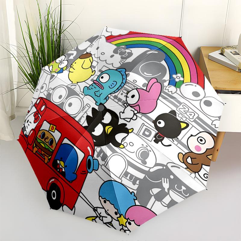 1pc Hello Kitty Automatic Opening/Closing Umbrella with Foldable Design, 8-Bone Iron Frame Outdoor Umbrella, Festival Gift for Fans, Travelers, Everyd
1pc Hello Kitty Automatic Opening/Closing Umbrella with Foldable Design, 8-Bone Iron Frame Outdoor Umbrella, Festival Gift for Fans, Travelers, Everyd