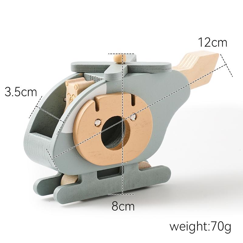 Wooden Helicopter Building Blocks Room Decoration Baby Finger Exercise Game Hand-pushed Wooden Simulation Aircraft Gift For Baby
Wooden Helicopter Building Blocks Room Decoration Baby Finger Exercise Game Hand-pushed Wooden Simulation Aircraft Gift For Baby