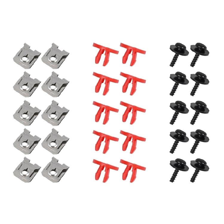 Engine Splashes Shield Screw set Easy Installation Engine Protection Fasteners Car Body Bolt Nut set for Automotives 1
Engine Splashes Shield Screw set Easy Installation Engine Protection Fasteners Car Body Bolt Nut set for Automotives 1