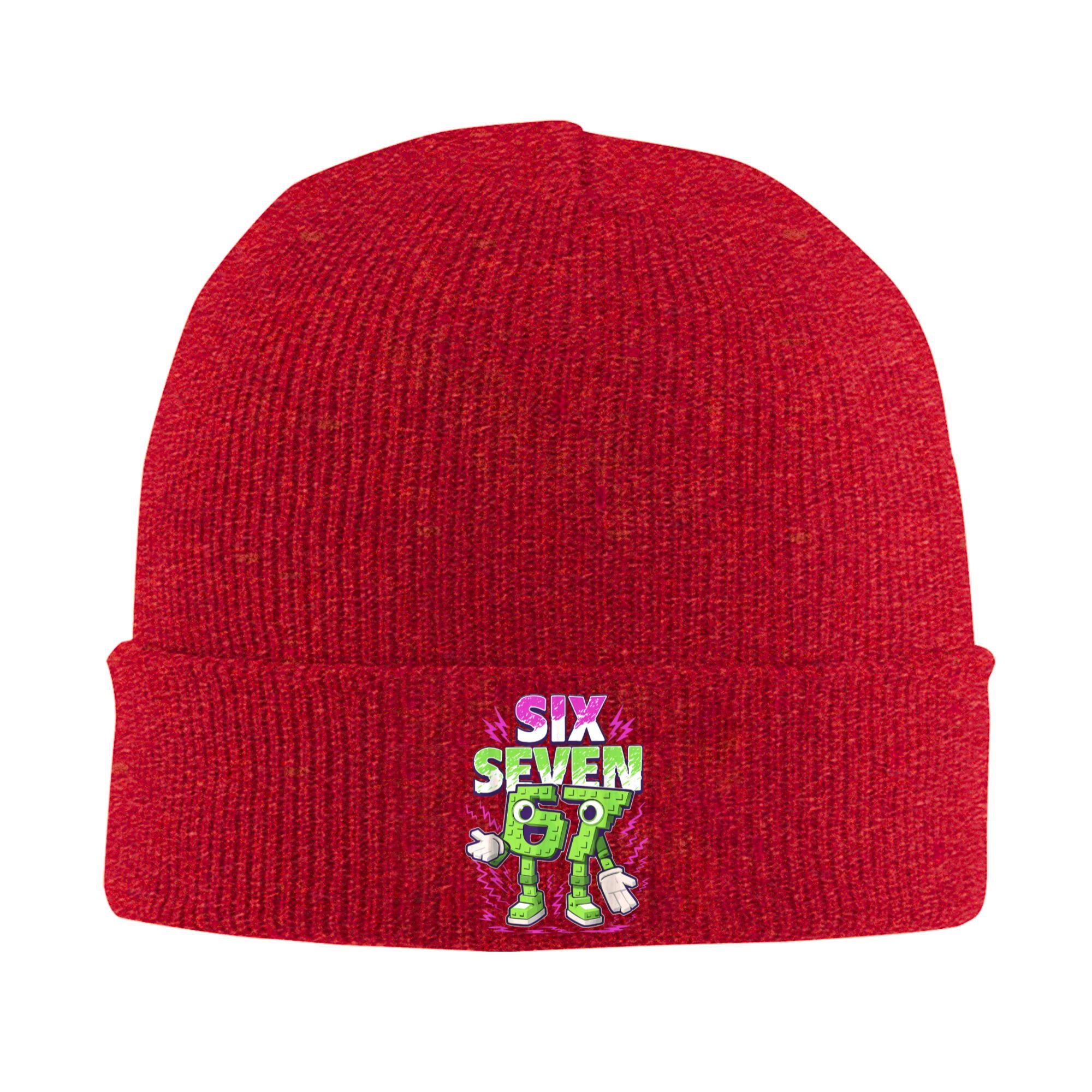 67 Six Seven 67 Funny Italian Brainrot Gaming Meme Knit Hat Street Caps Adult Gym Beanie Hats Autumn Elastic Bonnet Hats One Size
67 Six Seven 67 Funny Italian Brainrot Gaming Meme Knit Hat Street Caps Adult Gym Beanie Hats Autumn Elastic Bonnet Hats One Size
