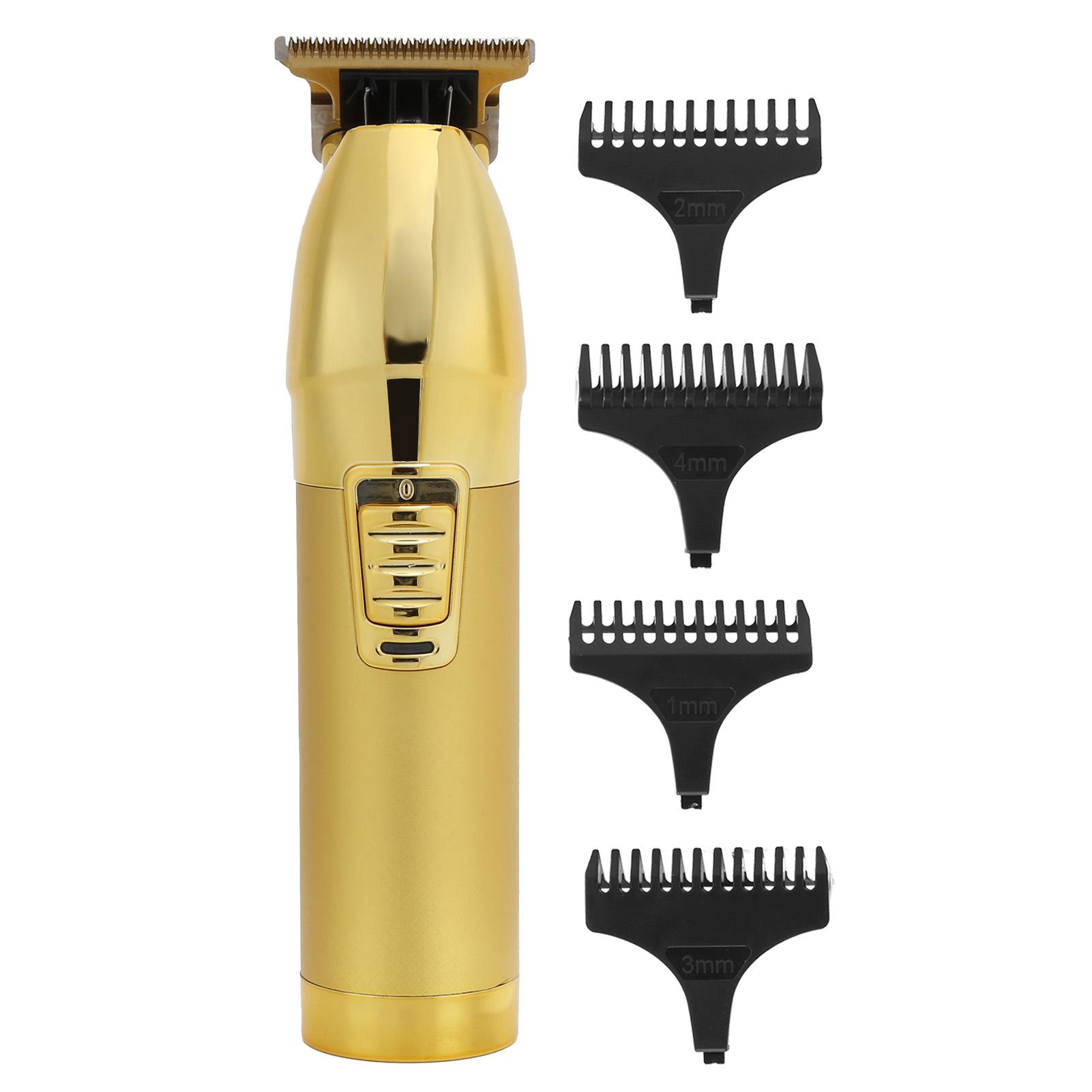 Oil Head Electric Hair Clippers USB Rechargeable Hair Trimmer Hair Cutting Clipper Gold
Oil Head Electric Hair Clippers USB Rechargeable Hair Trimmer Hair Cutting Clipper Gold