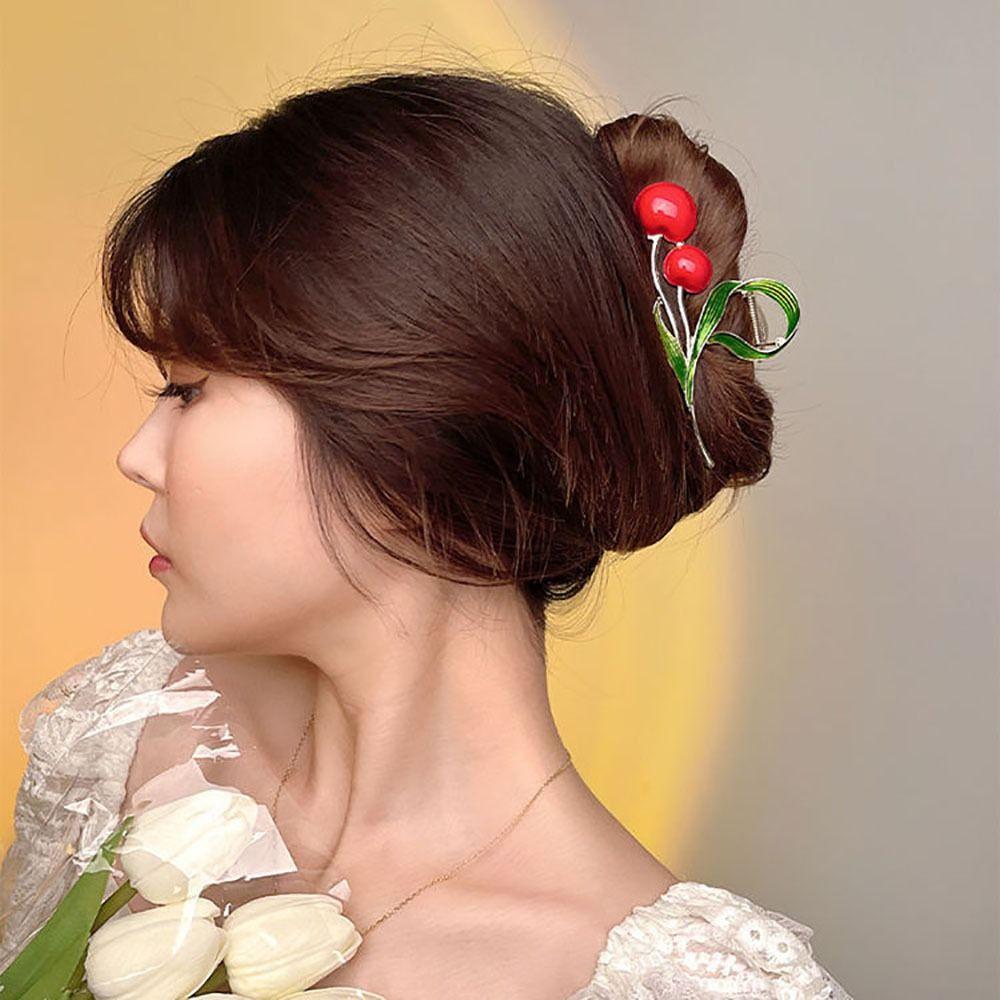 Holder Shark Clip Hairpin Hair Crab Clip Cherry Hair Claw Hair Accessories Korean Style Hair Clip золотой
Holder Shark Clip Hairpin Hair Crab Clip Cherry Hair Claw Hair Accessories Korean Style Hair Clip золотой