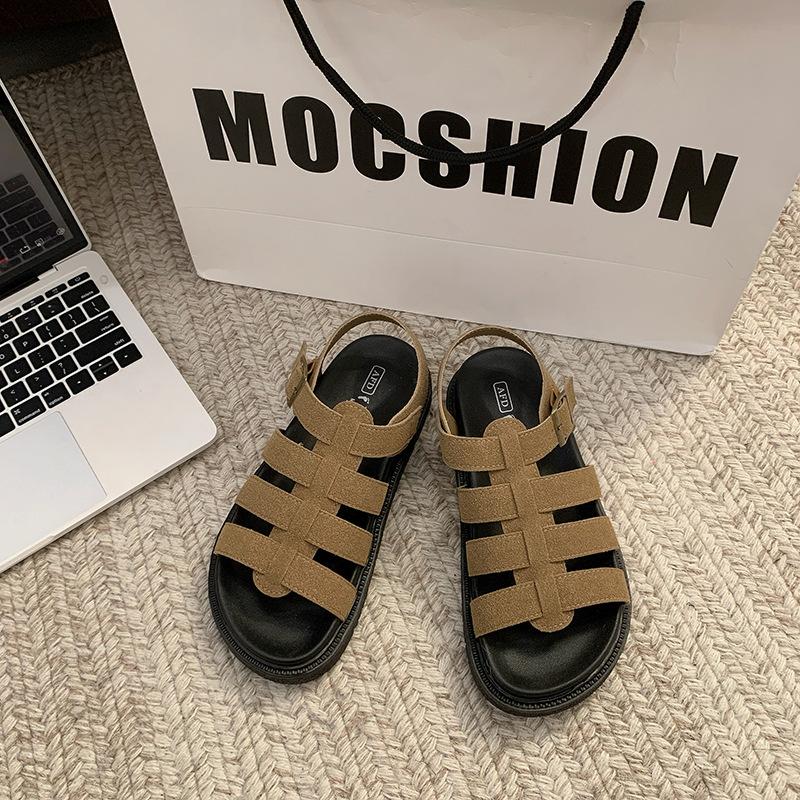 Личность тренд пляжные сандалии женские прохладные полые матовые туфли новые пряжка ремня повседневные Интернет знаменитость плетение ретро 40 хаки
Личность тренд пляжные сандалии женские прохладные полые матовые туфли новые пряжка ремня повседневные Интернет знаменитость плетение ретро 40 хаки