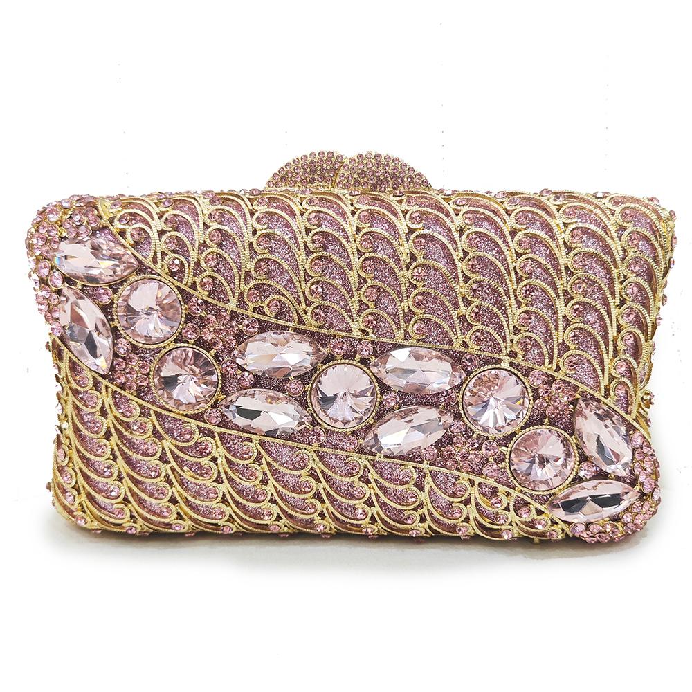 Fuchsia/Rose Red Women Evening Clutch Luxury Lady Diamond Handbags Crystal Formal Purses Female Rhinestone Purses Minaudiere 18cmX12cmX6cm
Fuchsia/Rose Red Women Evening Clutch Luxury Lady Diamond Handbags Crystal Formal Purses Female Rhinestone Purses Minaudiere 18cmX12cmX6cm
