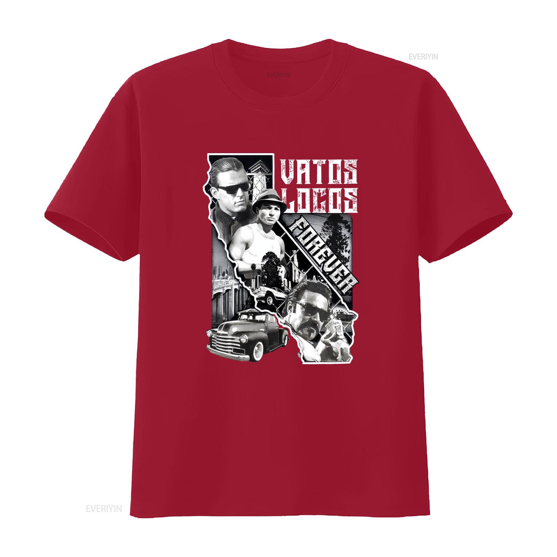 Vatos Locos Forever Retro Style Mens T Shirt Blood In Out Bound By Honor Design vintage Washed Comfortable S
Vatos Locos Forever Retro Style Mens T Shirt Blood In Out Bound By Honor Design vintage Washed Comfortable S