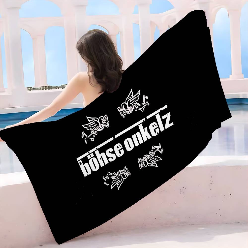 Germany B-Bohse O-Onkelz Big Microfiber Beach Towels Quick Dry Towel Sand Beach Towels Pool Towel For Travel Swim Pool Yoga W40*H60(CM)
Germany B-Bohse O-Onkelz Big Microfiber Beach Towels Quick Dry Towel Sand Beach Towels Pool Towel For Travel Swim Pool Yoga W40*H60(CM)