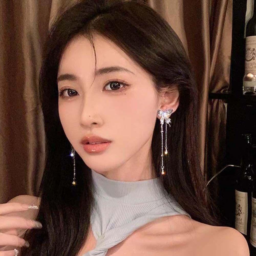Jewelry Accessories Butterfly Pendant Rhinestone Crystal Butterfly Butterfly Ear Stud Lady серебряный
Jewelry Accessories Butterfly Pendant Rhinestone Crystal Butterfly Butterfly Ear Stud Lady серебряный