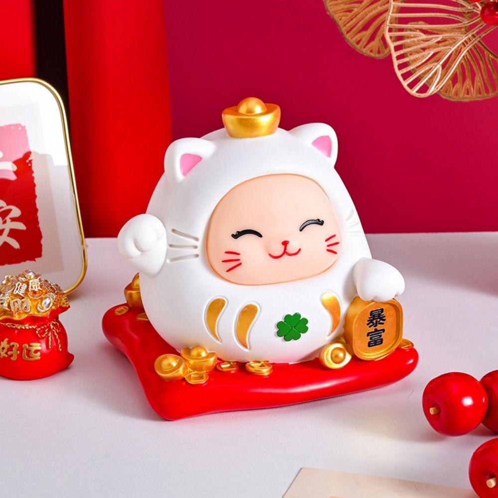 Large Capacity Lucky Beckoning Cat Money Jar Wealth Cat Coin Storage Box Home Decoration Style 2
Large Capacity Lucky Beckoning Cat Money Jar Wealth Cat Coin Storage Box Home Decoration Style 2