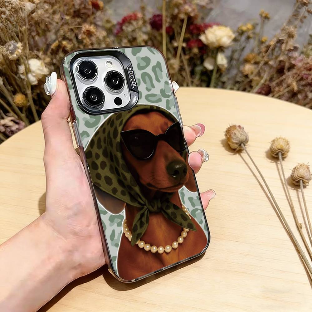 Funny Cute Dog Phone Case For iPhone 17,16,15,14,13,12,11 Plus,Pro Max,XS,Colorful Silver Phone case Funda Cover iPhone13ProMax
Funny Cute Dog Phone Case For iPhone 17,16,15,14,13,12,11 Plus,Pro Max,XS,Colorful Silver Phone case Funda Cover iPhone13ProMax