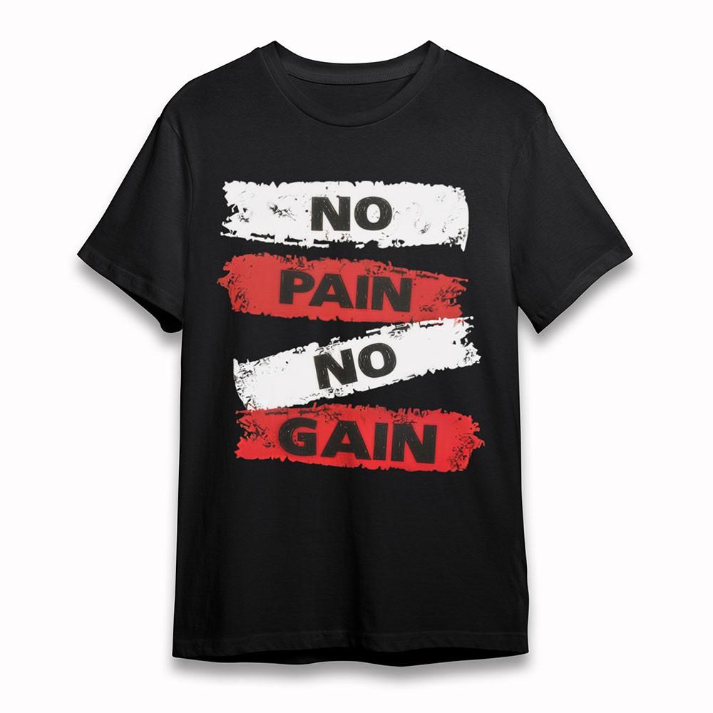 Men s Oversize T-Shirt No Pain No Gain Motivational Quote Tee Black Cotton Short XL
Men s Oversize T-Shirt No Pain No Gain Motivational Quote Tee Black Cotton Short XL