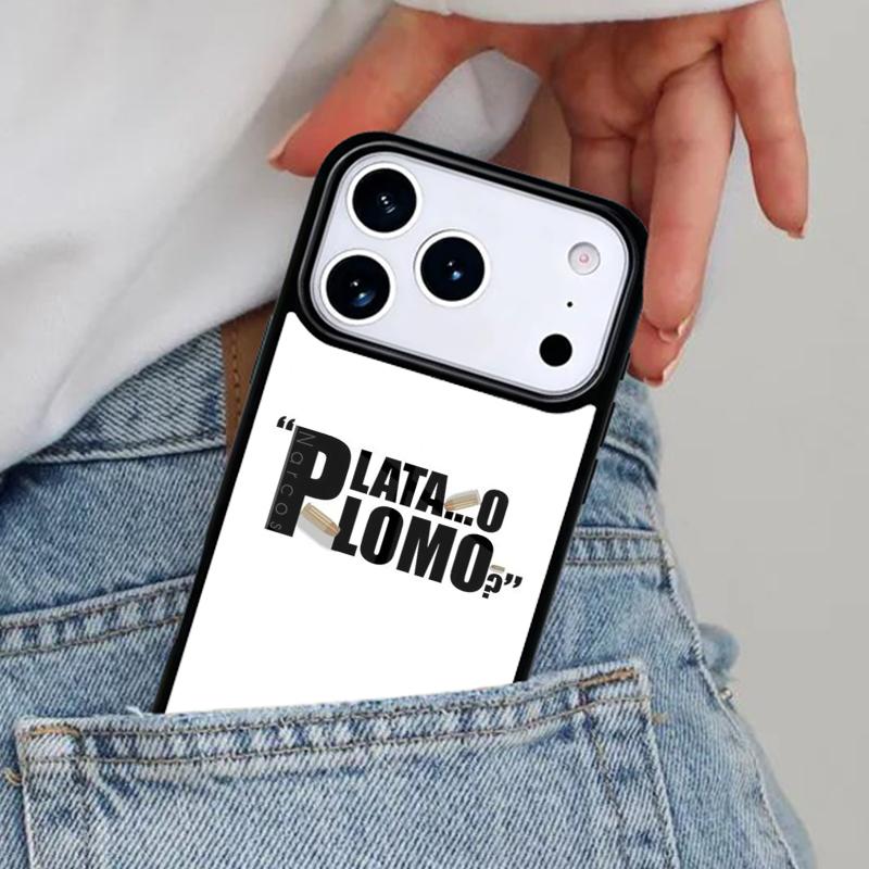 Plata O Plomo Narcos Phone Case for iPhone 17ProMax 12 13 14 15 16e 17 Pro Max Plus Air Cover iPhone 12 Pro Max
Plata O Plomo Narcos Phone Case for iPhone 17ProMax 12 13 14 15 16e 17 Pro Max Plus Air Cover iPhone 12 Pro Max