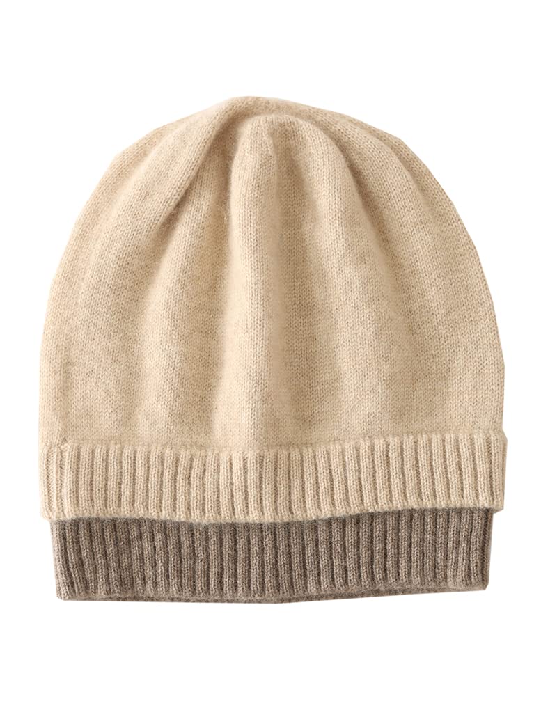 Aecsoc 100% Cashmere Beret, One Size Fits All, Knit Cap for Men and Women, QPS801 (Beige)
Aecsoc 100% Cashmere Beret, One Size Fits All, Knit Cap for Men and Women, QPS801 (Beige)