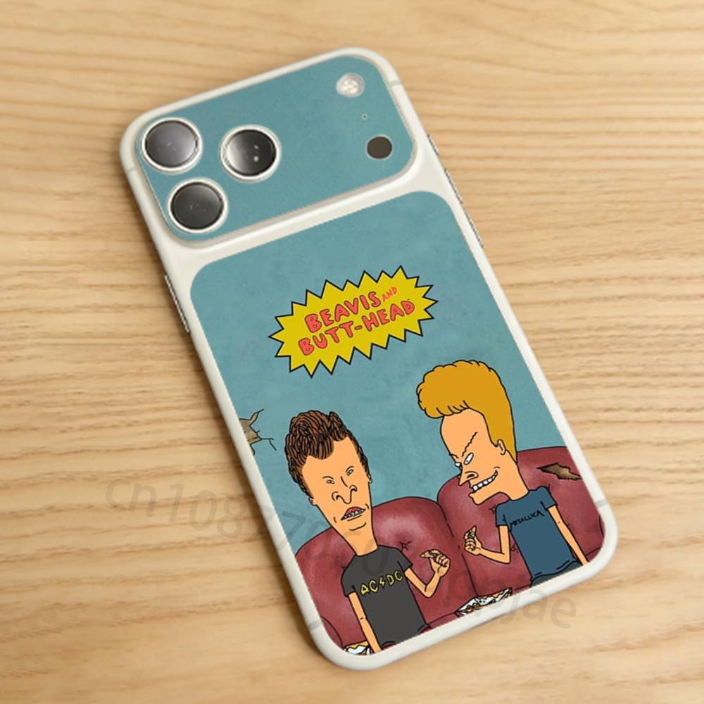 B-Beavis and B-Butt-H-Head For iPhone 17Pro/ProMax Battry Back Cover with Camera Decal Skin Rear Protective Sticker Film iPhone17pro
B-Beavis and B-Butt-H-Head For iPhone 17Pro/ProMax Battry Back Cover with Camera Decal Skin Rear Protective Sticker Film iPhone17pro