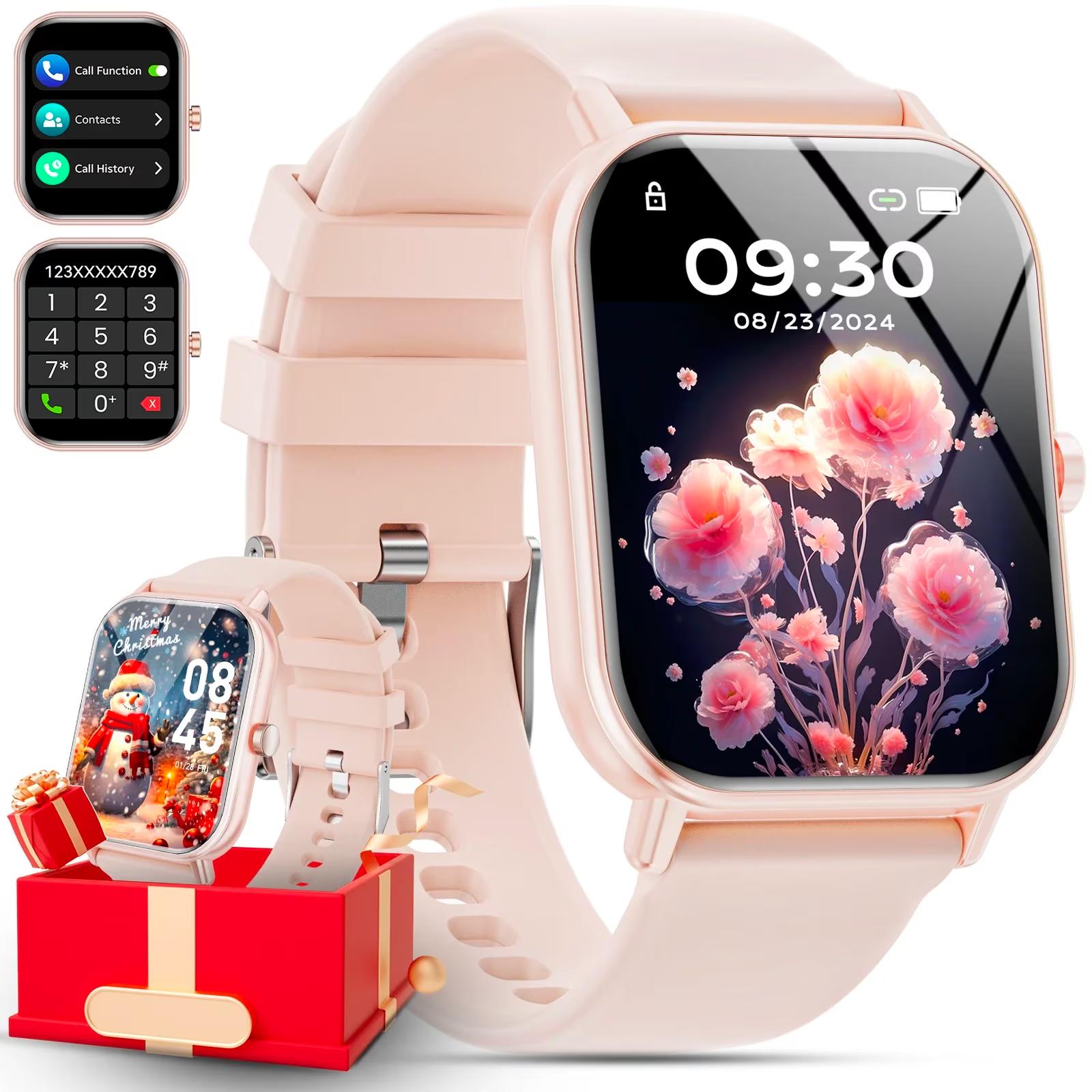 2025 Чоловічий Жіночий Смарт-годинник 1,85-дюймовий з 100 Спортивними Режимами/Нагадування про Повідомлення, Водонепроникний IP67 Фітнес-трекер для Пристроїв Android Iphone рожевий
2025 Чоловічий Жіночий Смарт-годинник 1,85-дюймовий з 100 Спортивними Режимами/Нагадування про Повідомлення, Водонепроникний IP67 Фітнес-трекер для Пристроїв Android Iphone рожевий