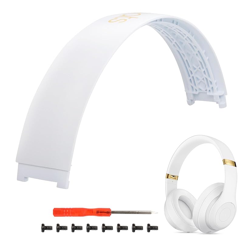 Studio 2 headband replacement parts accessories studio 3 headband repair kit 3.0 / Wireless(B0500 Compatible with B0501) top headband (Studio3-White)
Studio 2 headband replacement parts accessories studio 3 headband repair kit 3.0 / Wireless(B0500 Compatible with B0501) top headband (Studio3-White)