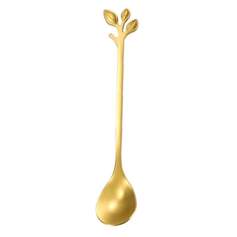 4PCS/Set 12.2 cm Stainless Steel Leaf Coffee Spoons Tableware Stirring Mixing Spoons for Ice Tea,Coffee,Dessert Green/Gold
4PCS/Set 12.2 cm Stainless Steel Leaf Coffee Spoons Tableware Stirring Mixing Spoons for Ice Tea,Coffee,Dessert Green/Gold