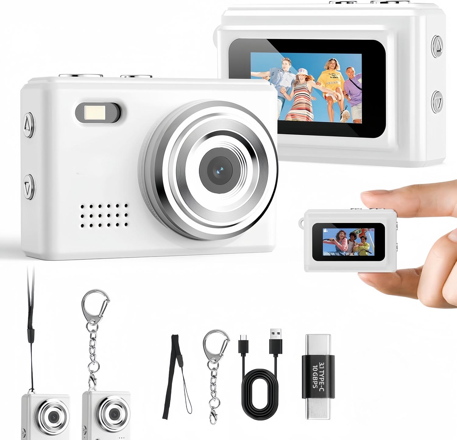 Compact Digital Thumb Camera for Photos and Videos – Portable Mini Camera
Compact Digital Thumb Camera for Photos and Videos – Portable Mini Camera