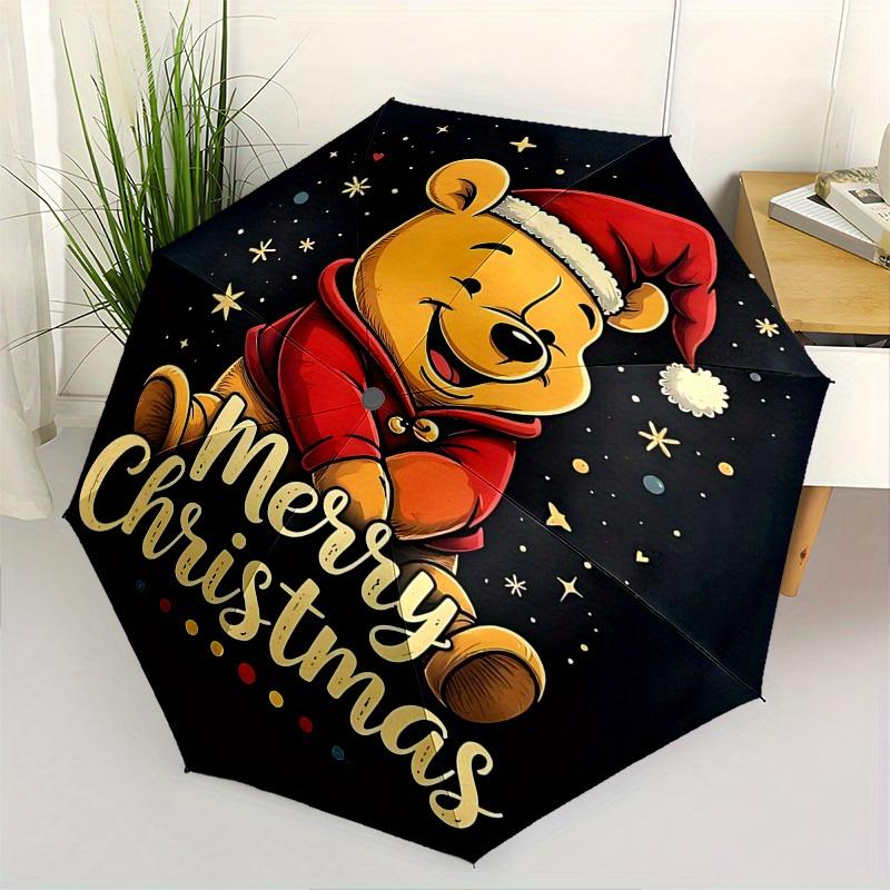 Winnie-the-Pooh, Christmas Automatic Opening and Closing Umbrella - 8 Ribs Portable Folding Umbrella with Plastic Handle, Suitable for Leisu
Winnie-the-Pooh, Christmas Automatic Opening and Closing Umbrella - 8 Ribs Portable Folding Umbrella with Plastic Handle, Suitable for Leisu