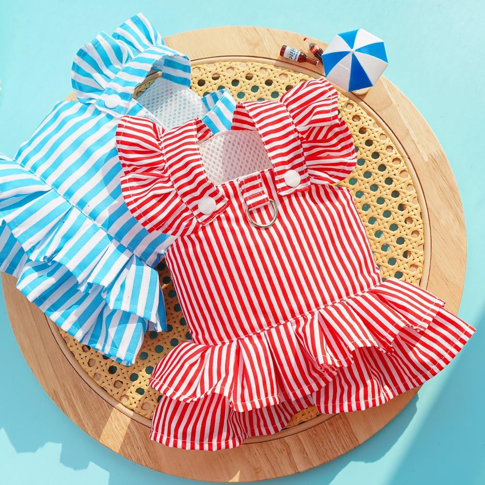 Striped Vest Pet Dog Dress Summer Pet T-shirt New Cat Costume Pet Accessories XS червоний
Striped Vest Pet Dog Dress Summer Pet T-shirt New Cat Costume Pet Accessories XS червоний