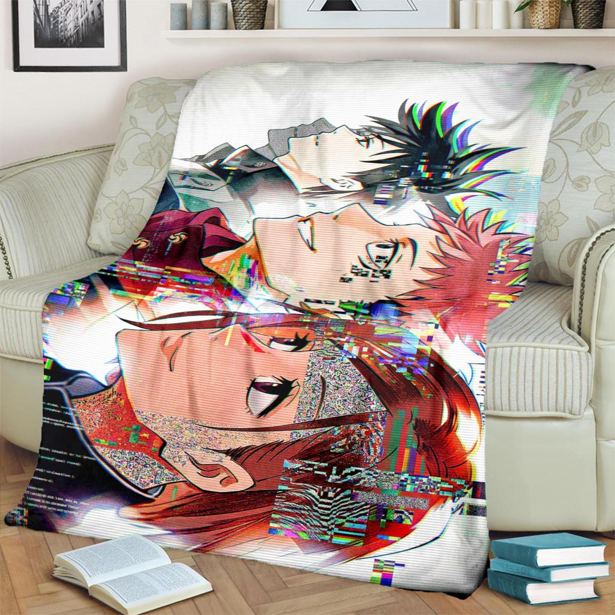 Warm Comfortable Jujutsu Kaisen Print Blanket for Bedrooms, Sofas, Beds, Chairs, Picnics, Travel 75x90cm
Warm Comfortable Jujutsu Kaisen Print Blanket for Bedrooms, Sofas, Beds, Chairs, Picnics, Travel 75x90cm
