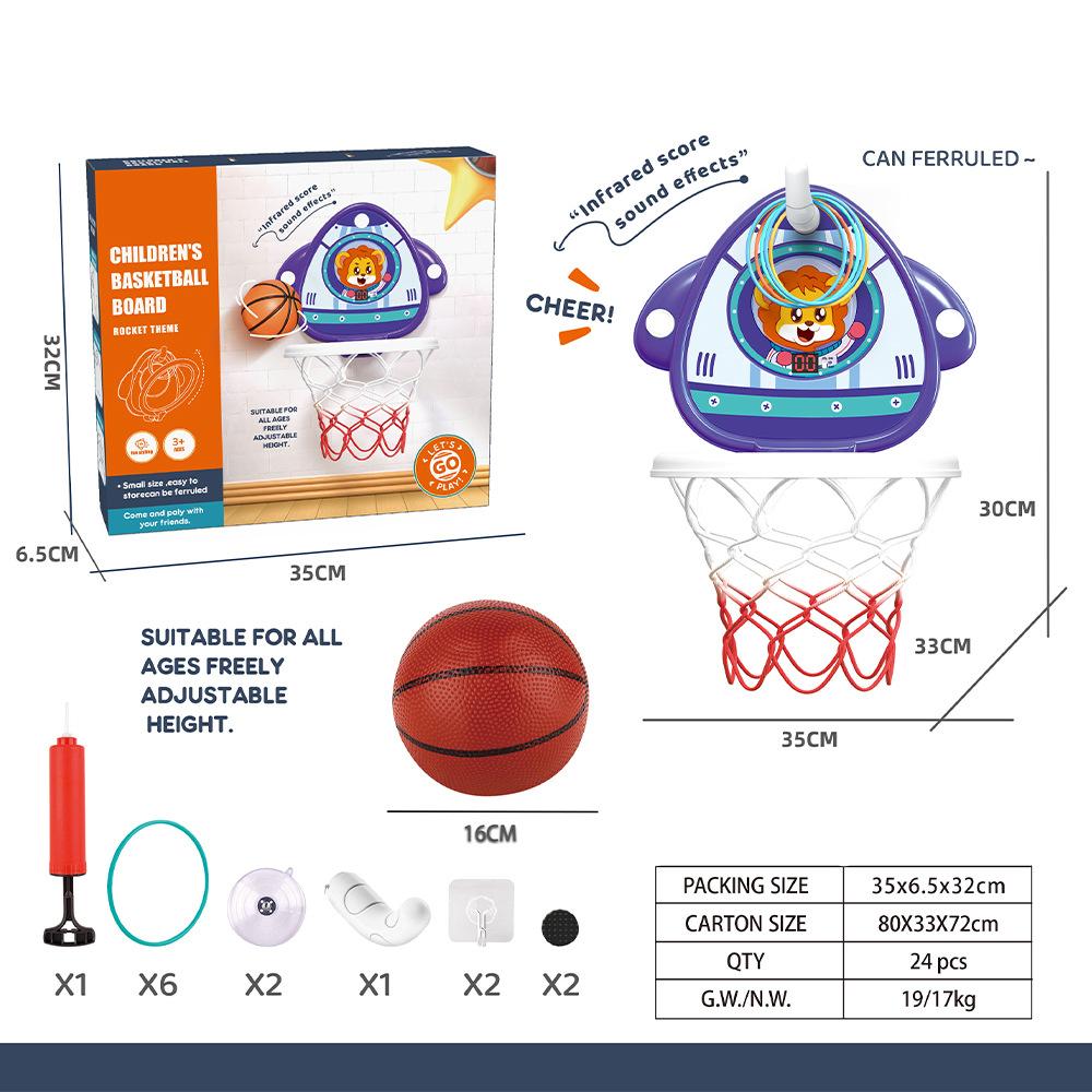 Веселая игрушка-подсчет очков в виде динозавра для баскетбола, домашняя игрушка для малышей, баскетбольная доска 4 в 1, спортивная игрушка B1-Rocket
Веселая игрушка-подсчет очков в виде динозавра для баскетбола, домашняя игрушка для малышей, баскетбольная доска 4 в 1, спортивная игрушка B1-Rocket