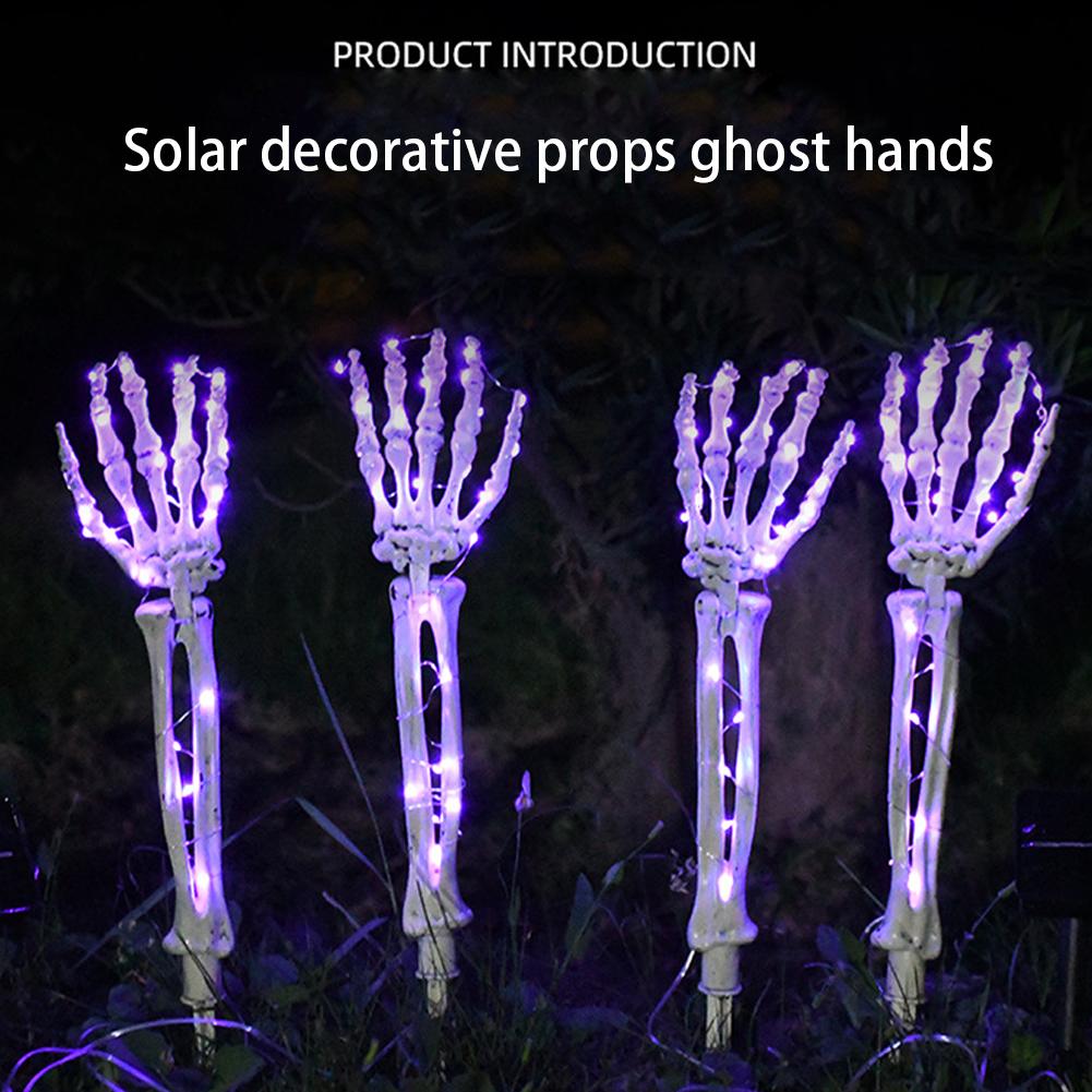 Scary Skeleton Halloween Decor 2 Lighting Modes Light Up Skeleton Arm Decoration 20/40LED Lighted Halloween Skeleton Hands Stake
Scary Skeleton Halloween Decor 2 Lighting Modes Light Up Skeleton Arm Decoration 20/40LED Lighted Halloween Skeleton Hands Stake