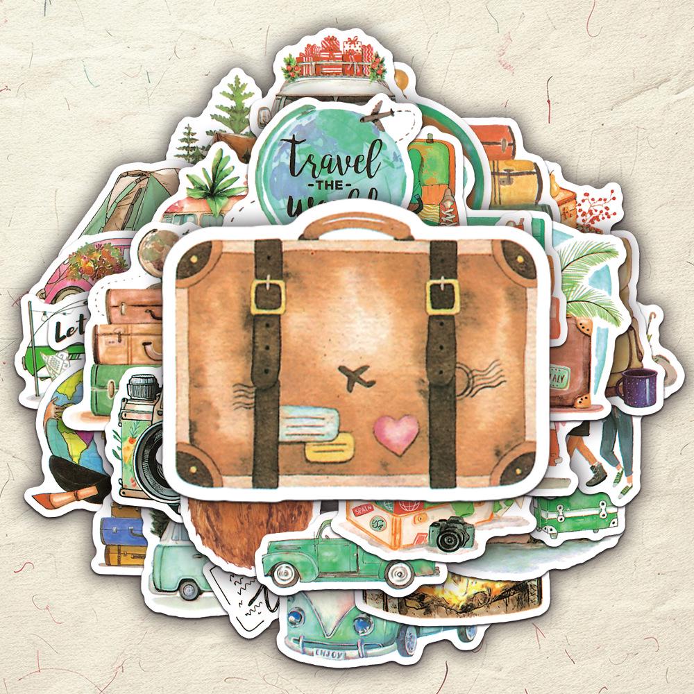52 Cross-Border Outdoor Travel Theme Stickers - Cute Cartoon Decorative Journal & Water Bottle Stickers
52 Cross-Border Outdoor Travel Theme Stickers - Cute Cartoon Decorative Journal & Water Bottle Stickers