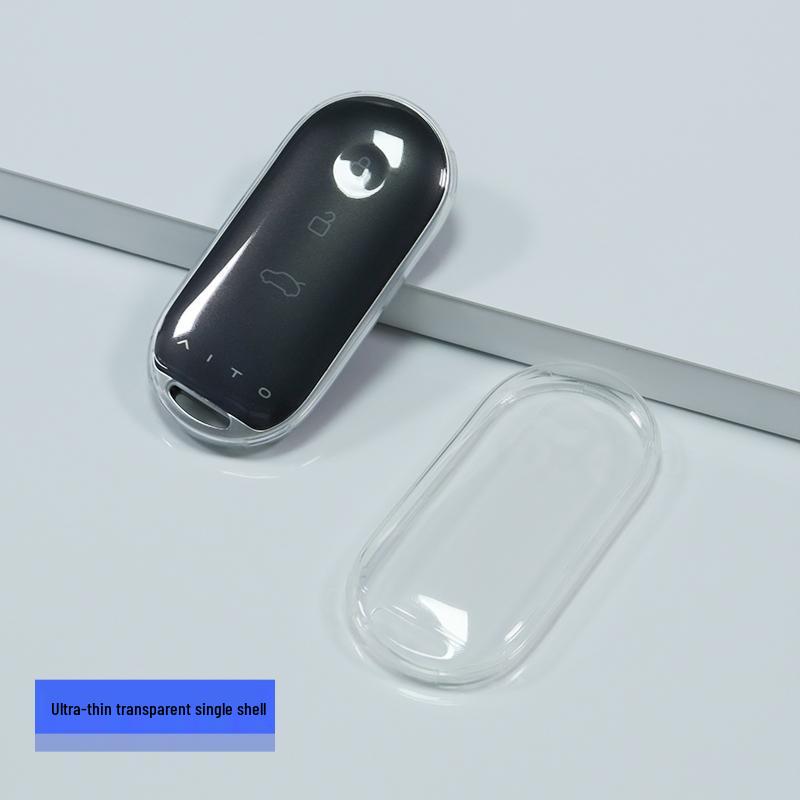 AITO M5/M7/M9 Key Case: Ultra-Thin Transparent Shell with Full Coverage and Buckle
AITO M5/M7/M9 Key Case: Ultra-Thin Transparent Shell with Full Coverage and Buckle