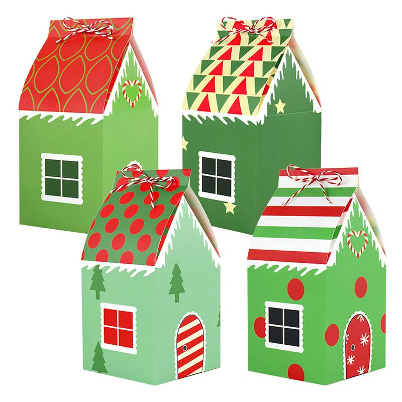 4/12pcs House Shape Christmas Gift Box Candy Cookie Packaging Supplies Xmas Tree Ornaments Home Decoration Navidad New Year 2025 4pcs
4/12pcs House Shape Christmas Gift Box Candy Cookie Packaging Supplies Xmas Tree Ornaments Home Decoration Navidad New Year 2025 4pcs