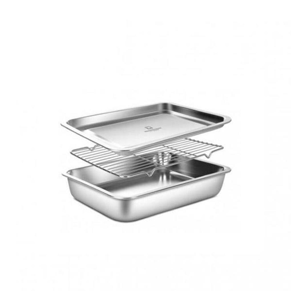 WAGENSTEIGER Stainless Steel Tray 3-piece Set NO.5 Deep Type_Small
WAGENSTEIGER Stainless Steel Tray 3-piece Set NO.5 Deep Type_Small