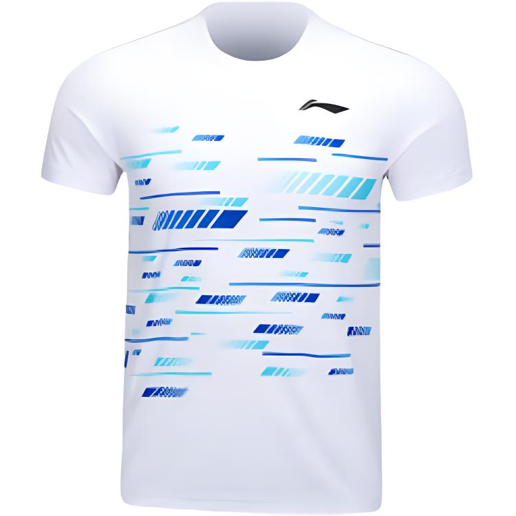 Li Ning Badminton Competition Series Letter V Neck Quick Dry Short Sleeve T Shirt Unisex Tops Standard-White AAYU239-2 S
Li Ning Badminton Competition Series Letter V Neck Quick Dry Short Sleeve T Shirt Unisex Tops Standard-White AAYU239-2 S