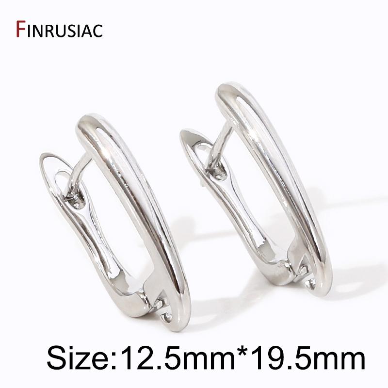 DIY Women Earrings Making Supplies 18K Gold Plated Brass Smooth Earwire Fasteners Earring Hooks Clasp Making Accessories 1 pair
DIY Women Earrings Making Supplies 18K Gold Plated Brass Smooth Earwire Fasteners Earring Hooks Clasp Making Accessories 1 pair