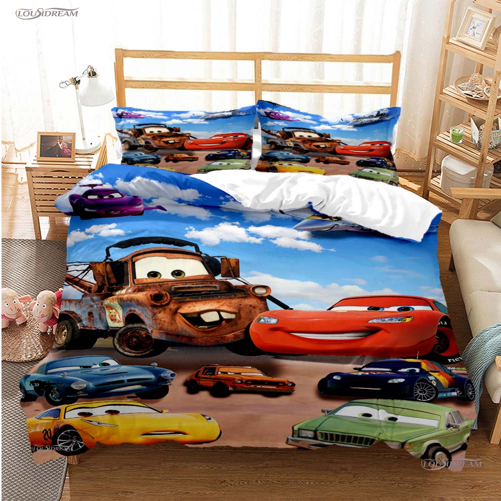 Pixar Mcqueen Автомобіль Всесезонна Наволочка Ковдра Комплекти Постільної Білизни М яка Покривало-Ковдра та Наволочки Односпальний/Двоспальний/Євро/Королівський AU Single(140*210cm)3pcs
Pixar Mcqueen Автомобіль Всесезонна Наволочка Ковдра Комплекти Постільної Білизни М яка Покривало-Ковдра та Наволочки Односпальний/Двоспальний/Євро/Королівський AU Single(140*210cm)3pcs