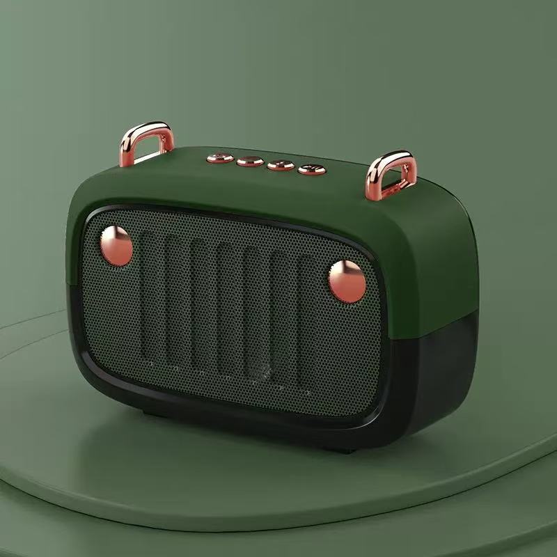 Retro Bluetooth Speaker: Powerful Bass, Hi-Fi Sound & Loud Volume for Indoor/Outdoor - Portable Mini
Retro Bluetooth Speaker: Powerful Bass, Hi-Fi Sound & Loud Volume for Indoor/Outdoor - Portable Mini