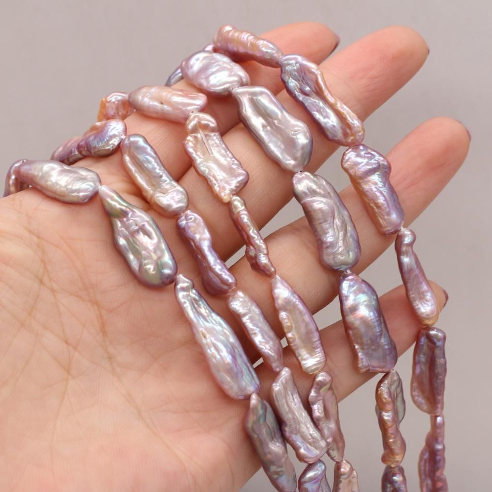1String, Baroque Pearls, 7×20-8×22mm, Rectangle Natural Freshwater Pearl Beads for Jewelry Making DIY Supplies, Women s Craft Gifts 36cm 1String/7×20-8×22mm-36cm фіолетовий
1String, Baroque Pearls, 7×20-8×22mm, Rectangle Natural Freshwater Pearl Beads for Jewelry Making DIY Supplies, Women s Craft Gifts 36cm 1String/7×20-8×22mm-36cm фіолетовий