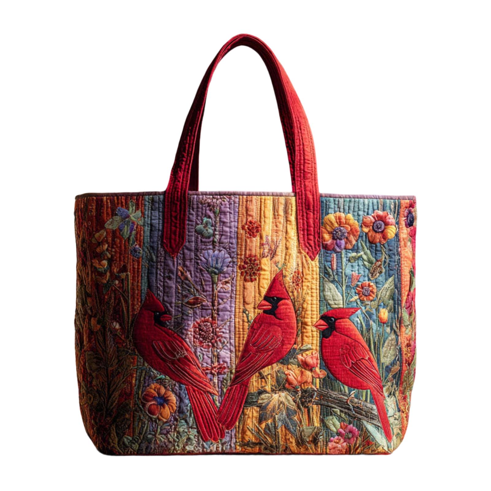 Quilted Tote Bag with Digital Print Floral Pattern and Bird Design Spacious Handbag for Everyday Use Durable Fabric and Comfortable Handles One Size
Quilted Tote Bag with Digital Print Floral Pattern and Bird Design Spacious Handbag for Everyday Use Durable Fabric and Comfortable Handles One Size