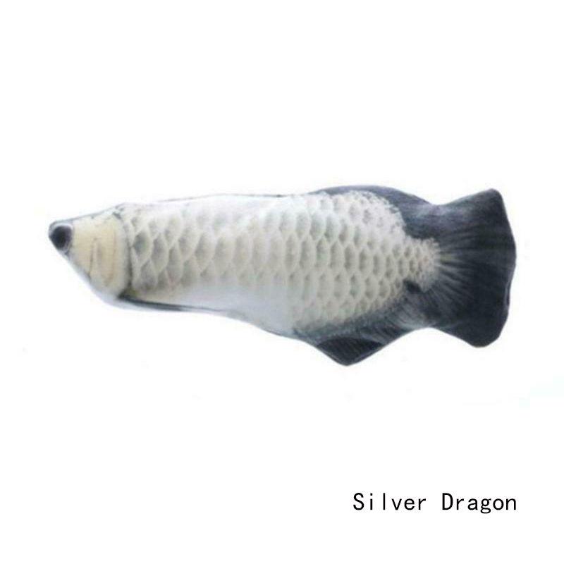 Fish Wagging Electric Realistic Plush Simulation Carp Doll Fish Animal Funny Toy Silver Dragon
Fish Wagging Electric Realistic Plush Simulation Carp Doll Fish Animal Funny Toy Silver Dragon