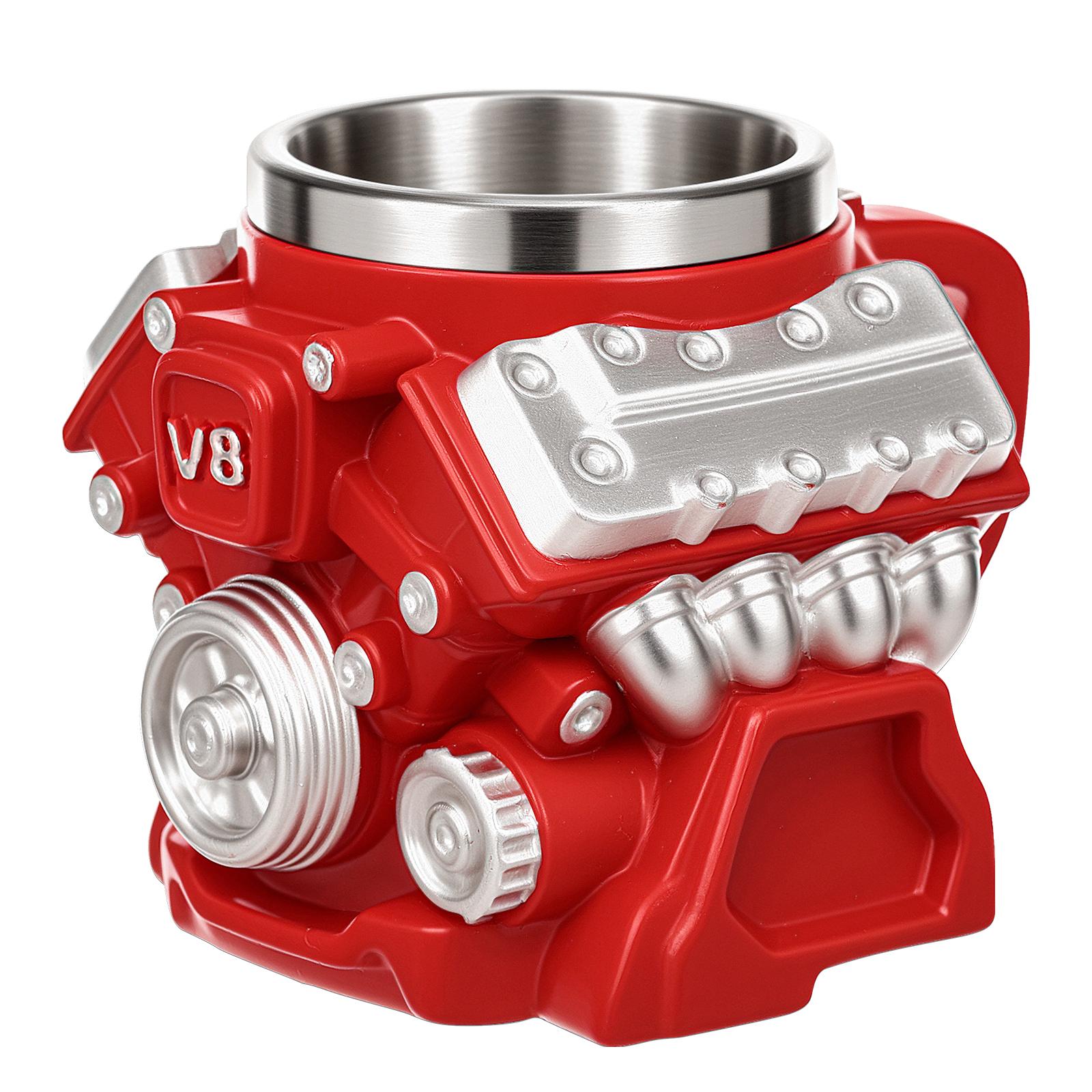 6.76 oz Engine Coffee Cup Stainless Steel Engine Coffee Mug V6/V8 Retro Engine Tea Tumbler Milk Container for Home and Office red V8 model
6.76 oz Engine Coffee Cup Stainless Steel Engine Coffee Mug V6/V8 Retro Engine Tea Tumbler Milk Container for Home and Office red V8 model