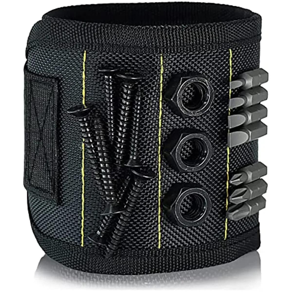 1Pcs Used To Secure Screws Nails Drill Bits and Strong Magnetic Wrist Tool Kits Parts Powerful Magnetic Tool Magnetic Wristband
1Pcs Used To Secure Screws Nails Drill Bits and Strong Magnetic Wrist Tool Kits Parts Powerful Magnetic Tool Magnetic Wristband