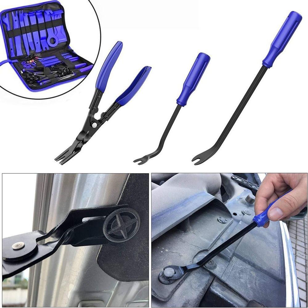 238Pcs Handheld Car Trim Removal Tool Plastic Car Audio Disassembly Kit Repair Kit
238Pcs Handheld Car Trim Removal Tool Plastic Car Audio Disassembly Kit Repair Kit