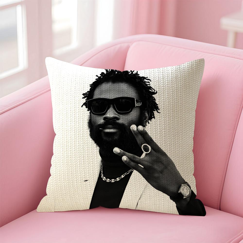 DDamso Rapper Cushion Cover Natural Linen Pillow Case DoubleSided Print Decorative Sofa Pillowcase Home Decor Gift 30x30cm
DDamso Rapper Cushion Cover Natural Linen Pillow Case DoubleSided Print Decorative Sofa Pillowcase Home Decor Gift 30x30cm