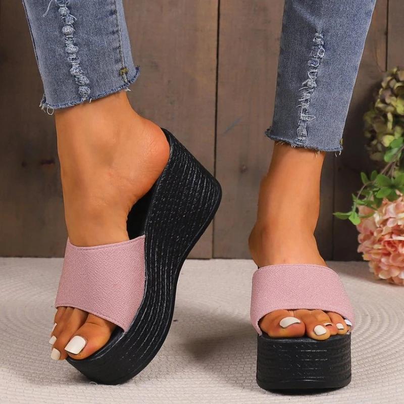Women s platform beach slippers, high heels, wedge-shaped sandals, new women s shoes, sexy and fashionable flip flops 35
Women s platform beach slippers, high heels, wedge-shaped sandals, new women s shoes, sexy and fashionable flip flops 35
