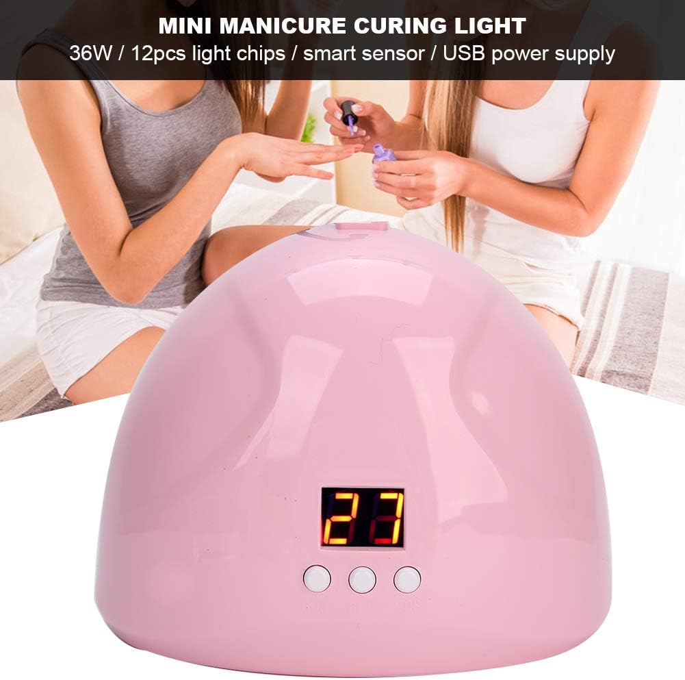 YIKOOLIN UV/LED Nail Lamp Gel Polish Dryer With 3 Timer Settings Large LCD Screen Acrylic Gel Curing Light Manicure Timer белый
YIKOOLIN UV/LED Nail Lamp Gel Polish Dryer With 3 Timer Settings Large LCD Screen Acrylic Gel Curing Light Manicure Timer белый