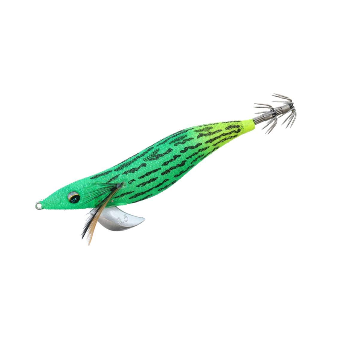 Daiwa Emeraldas Stay Cucumber 3.5 Egi, Chameleon-Glitter
Daiwa Emeraldas Stay Cucumber 3.5 Egi, Chameleon-Glitter