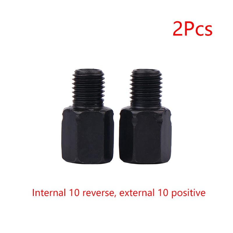2Pcs Motorcycle Rearview Mirrors Conversion Black Mirror Adapters M10 10Mm M8 8Mm Bolt Clockwise Anti-Clock Right Left Thread
2Pcs Motorcycle Rearview Mirrors Conversion Black Mirror Adapters M10 10Mm M8 8Mm Bolt Clockwise Anti-Clock Right Left Thread