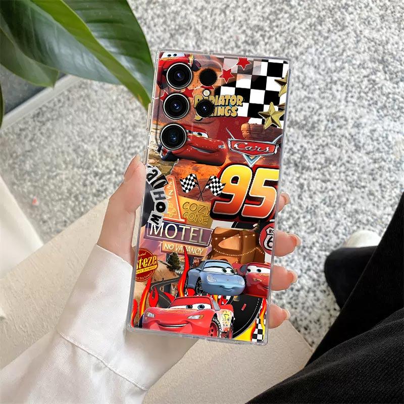 Lightning Mcqueen Cars Cartoon Transparent Case For Samsung Galaxy S26 S25 Ultra S24 S22 S26 Plus S20 S23 S21 S25 FE Clear Cover Galaxy S22 5G
Lightning Mcqueen Cars Cartoon Transparent Case For Samsung Galaxy S26 S25 Ultra S24 S22 S26 Plus S20 S23 S21 S25 FE Clear Cover Galaxy S22 5G