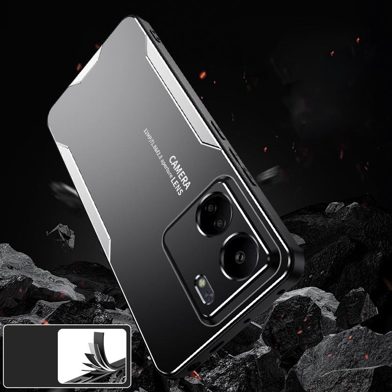 For Xiaomi Redmi 13C 4G/Poco C65 4G Matte Phone Case Aluminium Alloy+PC+TPU Gold
For Xiaomi Redmi 13C 4G/Poco C65 4G Matte Phone Case Aluminium Alloy+PC+TPU Gold