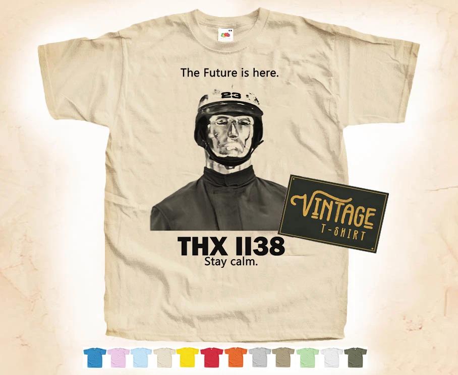 Black Print THX 1138 vol.2 T-SHIRT Tee Vintage Poster 12 Colors S-5XL 4XL
Black Print THX 1138 vol.2 T-SHIRT Tee Vintage Poster 12 Colors S-5XL 4XL