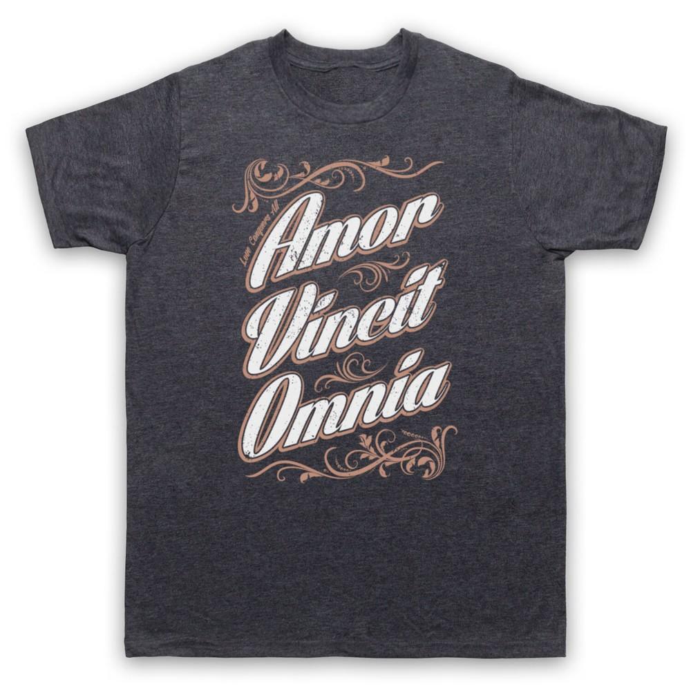 Amor Vincit Omnia Love Conquers All Latin Phrase Mens And Womens T-Shirt XL
Amor Vincit Omnia Love Conquers All Latin Phrase Mens And Womens T-Shirt XL