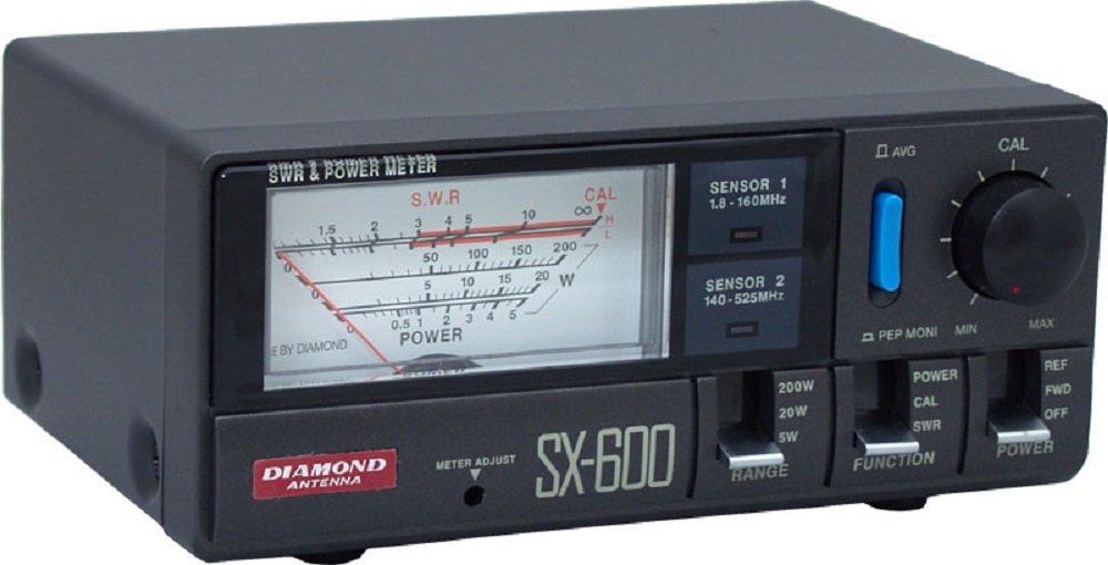 Daiichi Denpa Kogyo Diamond SX600 метр 2 датчики Прохідний КСВ/потужність (1,8-525 МГц, вбудований) чорний
Daiichi Denpa Kogyo Diamond SX600 метр 2 датчики Прохідний КСВ/потужність (1,8-525 МГц, вбудований) чорний